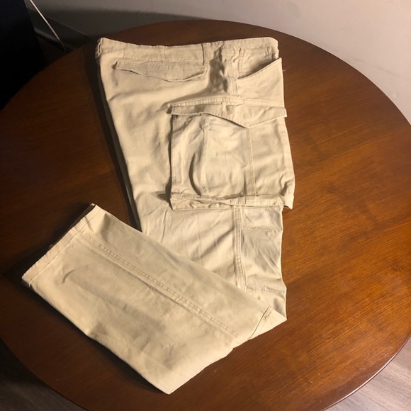 NWOT Fashion Nova Summer Games Cargo Pants - Khaki Size 42 - Picture 9 of 12